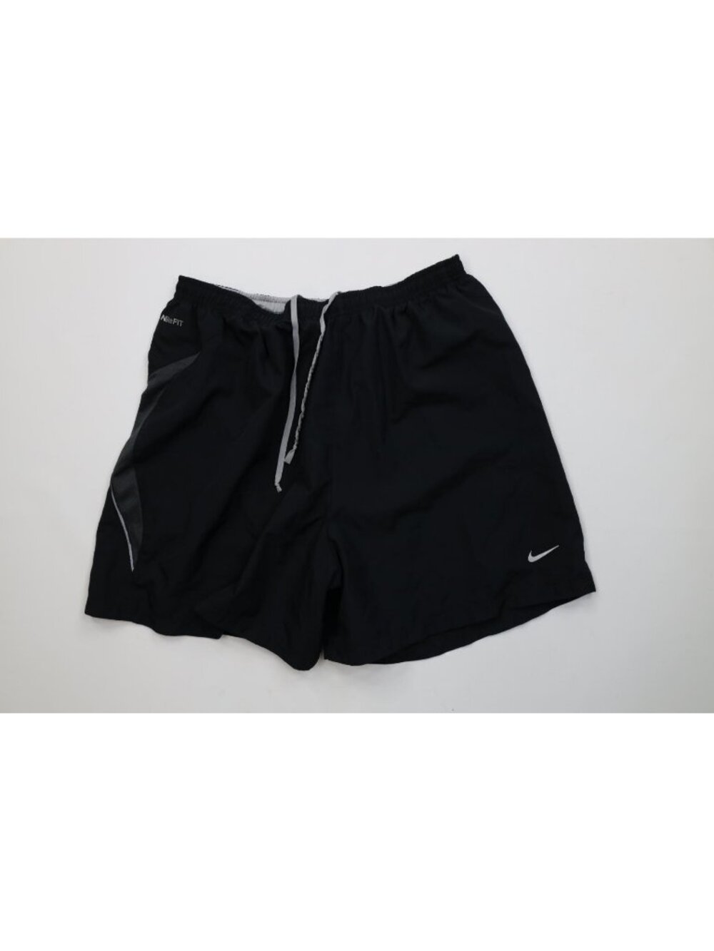 Vintage Y2K Nike Mens Medium Travis Scott Mini Swoosh Reflective Lined Shorts